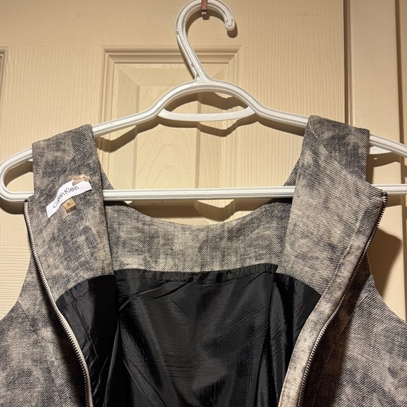 Calvin Klein Marble Gray Mini Dress - Picture 9 of 10